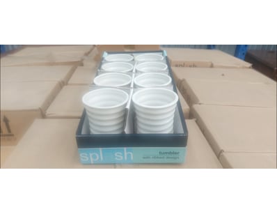 RRP: $29,160 BOX LOT - QTY x 8 Splash brand tumble...