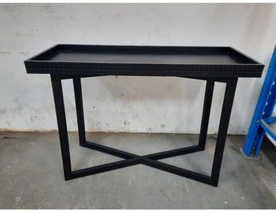 Hall Table, Timber Style, Black Finish

Dimensio...