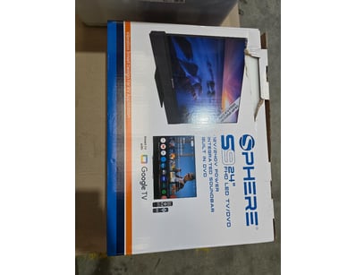 Spheres 10" HD Ready TV with Google TV integration...