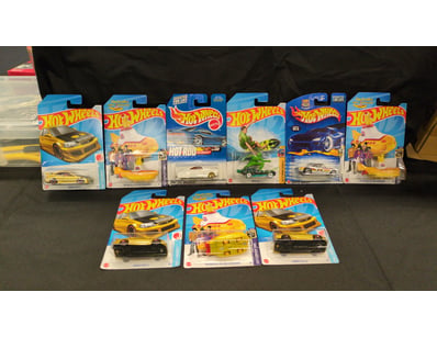 9X ASSORTED HOT WHEELS CARS INCLUDING HONDA CIVIC ...