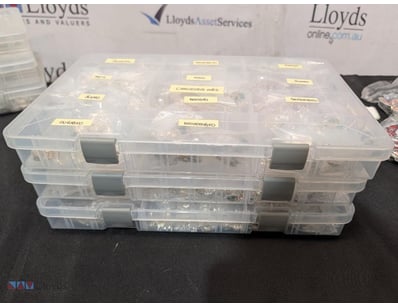 Comprehensive collection of handcrafted resin jewe...