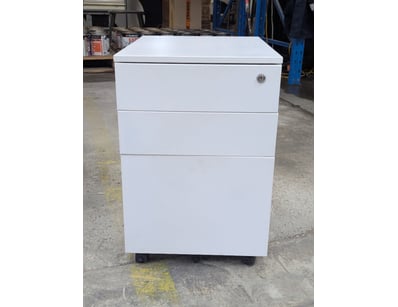 Office drawers, white, 3 drawers

Dimensions: H 60...