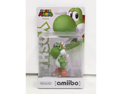 Nintendo amiibo Super Mario Collection Yoshi figur...