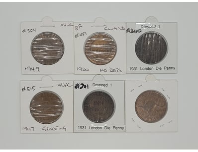 UNRESERVED Banknotes & Coins (A981) - Lot 2200