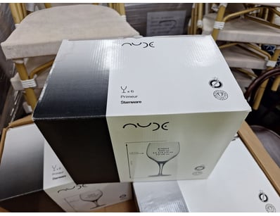 Bulk Lot Of Nude Primeur Stemware Set - 24 x Wine ...