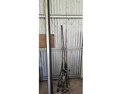 Assorted fishing rods

Sold as lot

Onsite

Locati...