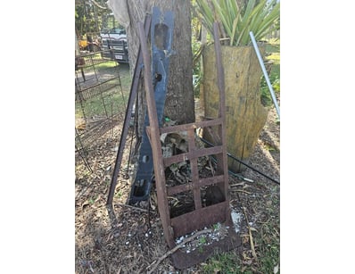 Vintage Industrial Hand Truck or Sack/Barrel Troll...