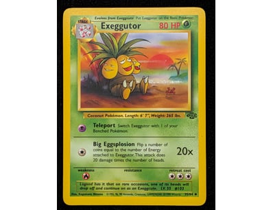 EXEGGUTOR POKÉMON TRADING CARD - BASE SET #35/64
...