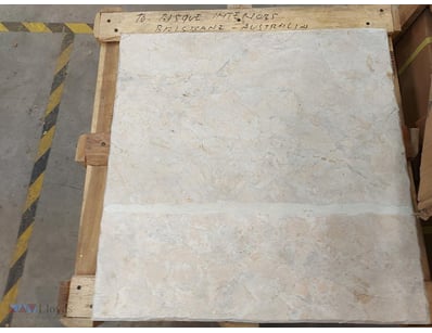Antonio travertine Decorative tiles, 60 x 60 cm fo...