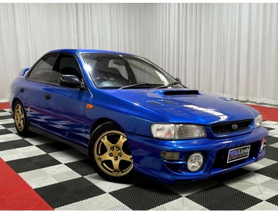 <b>1998 Subaru Impreza G10 GT Sedan - Blue - 245,8...