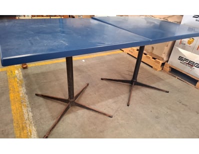 2x blue dining tables

Approximate table dimensi...