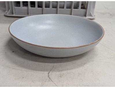 Bowls, duck egg blue ceramic, 24cm diameter 

SO...