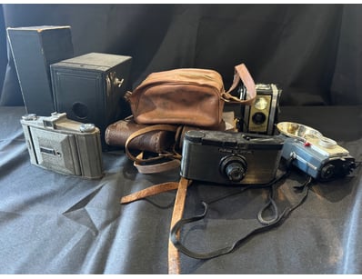 CAMERA COLLECTION - FOLDING AND RANGEFINDER MODELS...