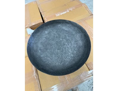 RRP: $400 BOX LOT - QTY 4 Webb 35cm Round Footed B...
