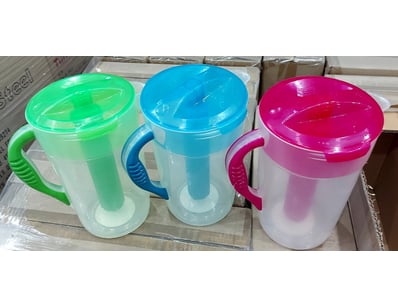 BOX LOT- Set of 3 C/GEAR 2.2LT water jugs with lid...