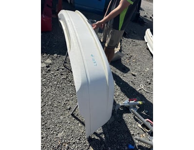 Ford Falcon  EF EL sedan rear bumper white 1994-19...