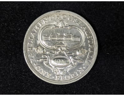 1927 AUSTRALIAN PARLIAMENT HOUSE FLORIN

Conditi...