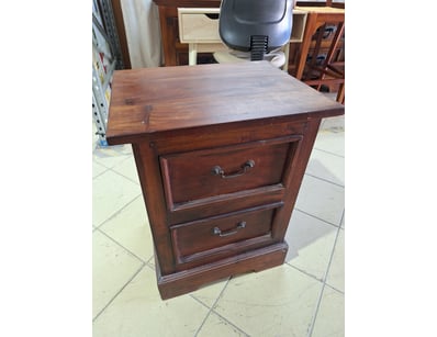 Side Table, Timber Style, Brown Finish 

Dimensi...