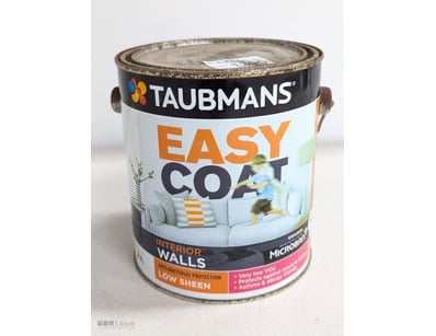Paint, Taubmans, Easy Coat, Interior Walls, Low Sh...