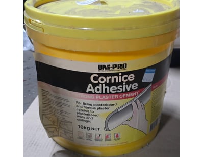 Cornice adhesive, strong plastic cement, 10KG

