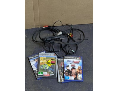 PS2 games, includes Juiced, Tiger Woods and more 
...