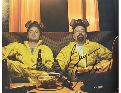 BRYAN CRANSTON SIGNED BREAKING BAD PHOTO 

Bryan C...