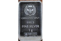 GERMANIA MINT NEW PRODUCT- 1G 999.9 FINE SILVER-