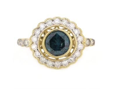 Certified & Fancy Coloured Diamond Clearance  ... - Lot 1201