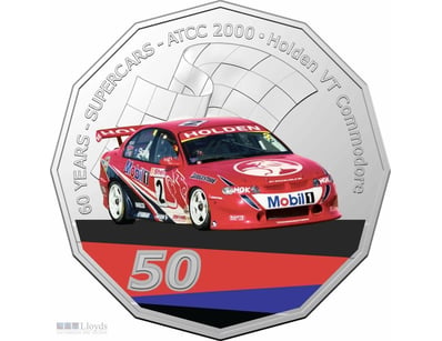 2020 50C CENT 2000 HOLDEN VT COMMODORE SUPERCARS C...