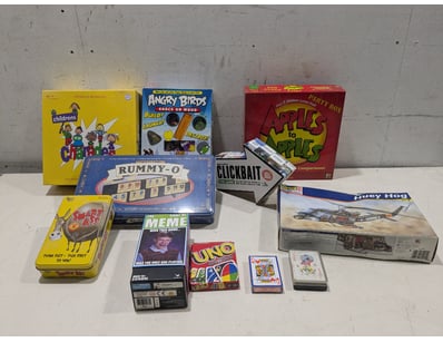 Vintage board game collection lot featuring games ...