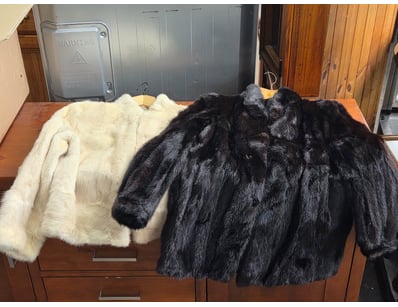 Clothing, including fur style jackets, women's sho...