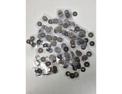 CHINESE CASH COINS COLLECTION - MIXED DYNASTY PERI...