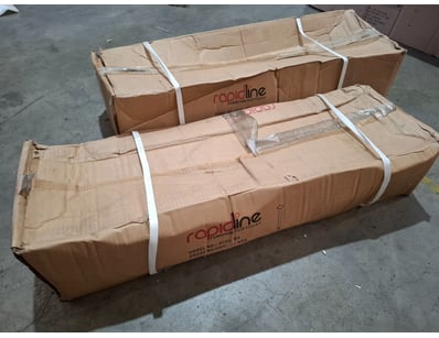 New RapidLine Round Leg 60 x 705mm White Set, Mode...