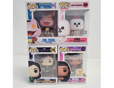 FUNKO POP! VINYL FIGURE COLLECTION - FOUR BOXED SE...