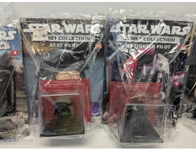 STAR WARS HELMET COLLECTION - SEALED COLLECTIBLE F...