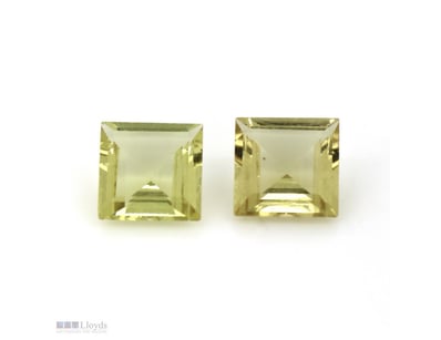 3.92CT TSW X 2, NATURAL BERYL HELIODOR     

Princ...