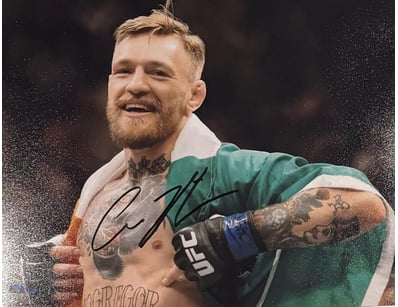 CONOR MCGREGOR SIGNED PHOTO

Conor Mcgregor Person...