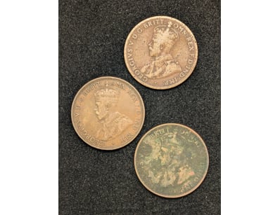 COLLECTION OF 1920 AUSTRALIAN PENNIES

Condition...