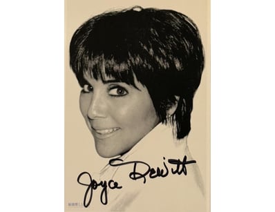 JOYCE DEWITT SIGNED PHOTO

Joyce Dewitt Personally...