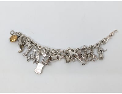 SILVER CHARM BRACELET


583010+63


