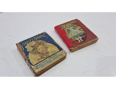 TWO VINTAGE SHIRLEY TEMPLE CHILDREN'S BOOKS WITH L...