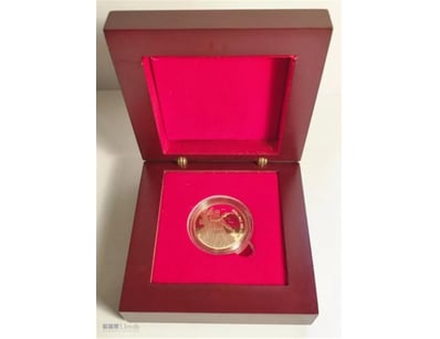 NEW ``NED KELLY #1`` 1/10TH OZ HGE 999 GOLD AUSTRA...