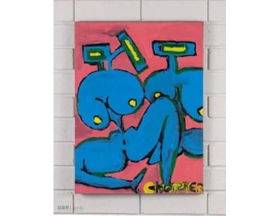 MARK BRANDON 'CHOPPER' READ

Original Mixed Media ...