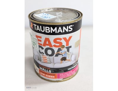 Paint, Taubmans, Easy Coat, Interior Walls, Low Sh...