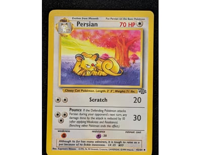 PERSIAN POKÉMON TRADING CARD - BASE SET #42/64

...