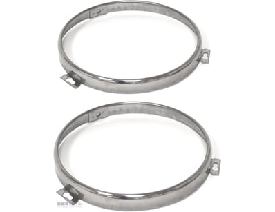<p><strong>Headlight Retaining Rings - Pair</stron...
