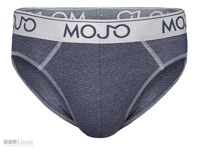 Pack of 6 MENS UNDERWEAR MOJO CARBON (Brief) Large...