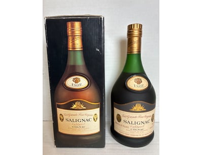 COGNAC, VSOP, SALIGNAC, L.DE SALIGNAC, PRODUCT OF ...