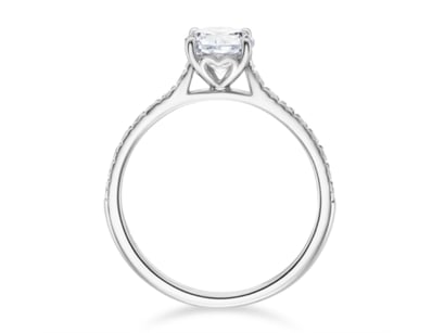 Luxury Platinum Diamond Engagement Ring Collection - Lot 4
