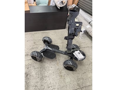 Electric Golf Skateboard featuring a robust black ...